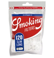 Smoking Filter Slim Long - Ø6mm 120 pcs