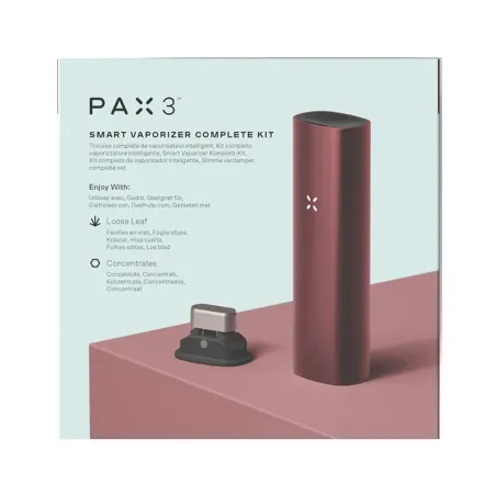 PAX 3.5 Vaporizer Complete - BURGUNDY