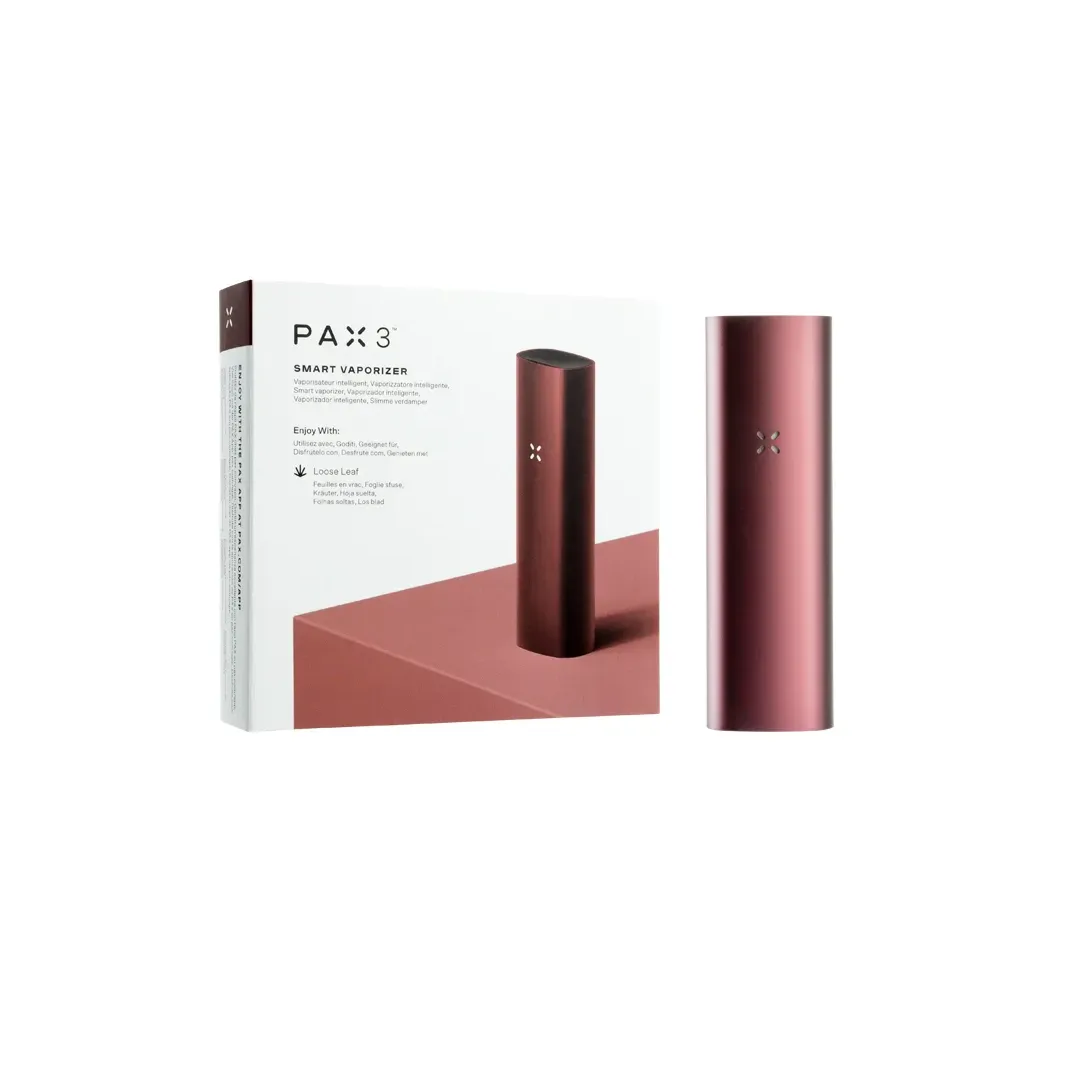 PAX 3.5 Vaporizer Device Base Kit - BURGUNDY