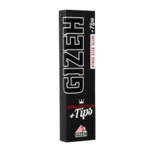 Gizeh Black King Size Slim Paper and Tips