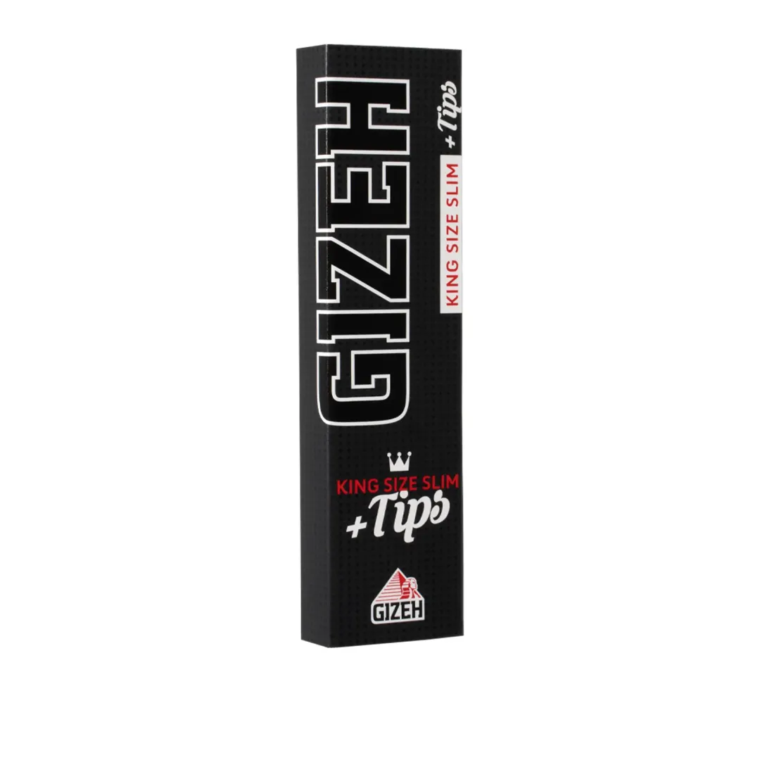 Gizeh Black King Size Slim Paper und Tips