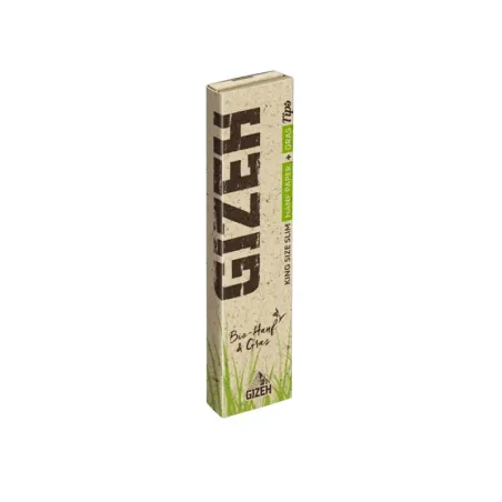 Gizeh Hemp & Grass Paper King Size Slim and Tips