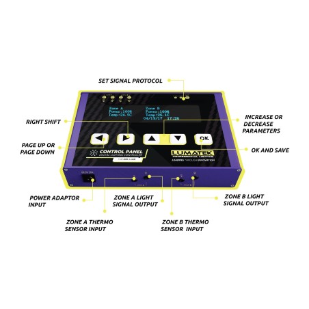 Lumatek Digital Control Panel 2.0 HID and LED