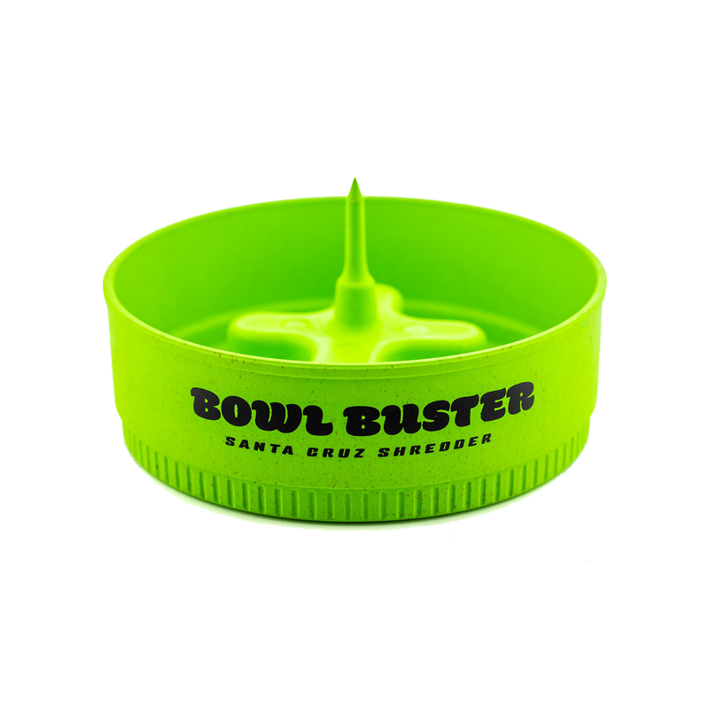 Santa Cruz Bowl Buster Ashtray Green