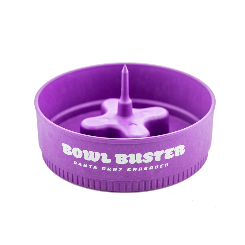 Santa Cruz Bowl Buster Ashtray Purple