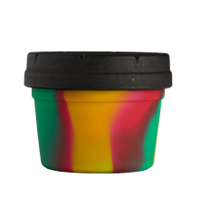 RE:Stash Mason Jar Rasta Tie-Dye 4oz