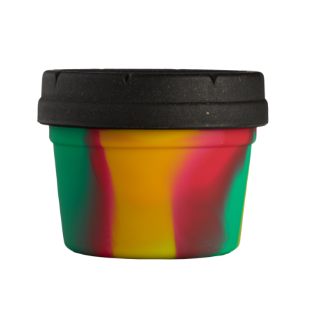 RE:Stash Mason Jar Rasta Tie-Dye 4oz