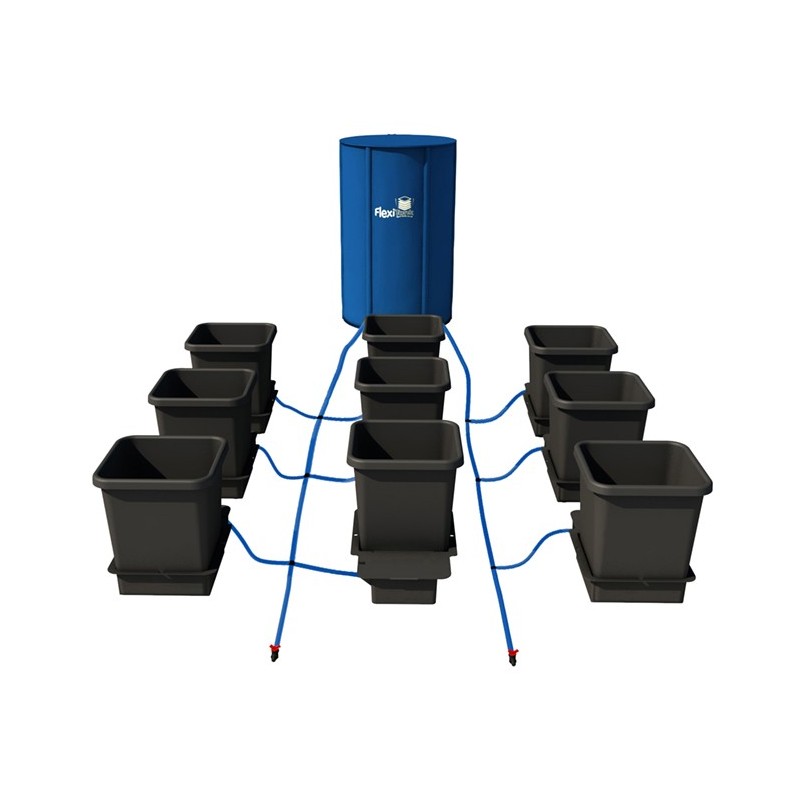 AutoPot 1Pot System mit 9x 15L Töpfen und 100L Tank