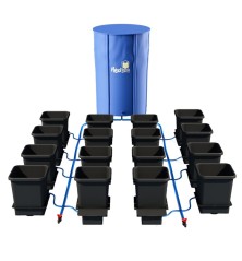 AutoPot 1Pot System mit 16x 15L Töpfen und 225L Tank