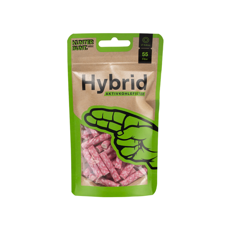 Hybrid Supreme Aktivkohlefilter Magenta - Ø6,4mm 55 Stk