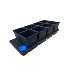 AutoPot Auto8 XL system - incl. 8x 15L pots