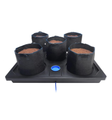 AutoPot Auto5 XL System - inkl. 1,2m Tray und 35L FlexiPot Töpfe