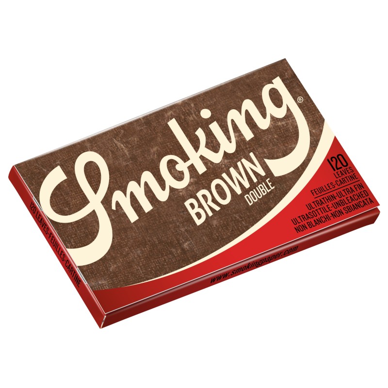 Smoking Brown Paper Regular Double Window