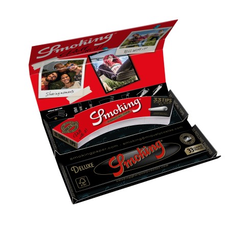 Smoking Deluxe Paper und Tips King Size Luxury