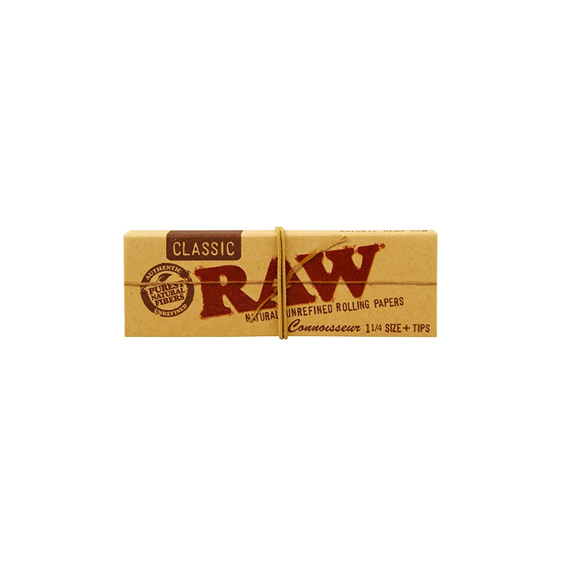 RAW Classic Connoisseur 1¼ Size Paper und Filter Tips