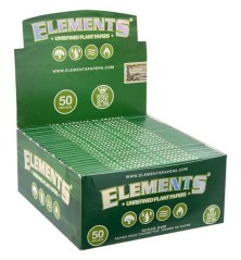 Elements Green Paper King Size Slim 50er Box