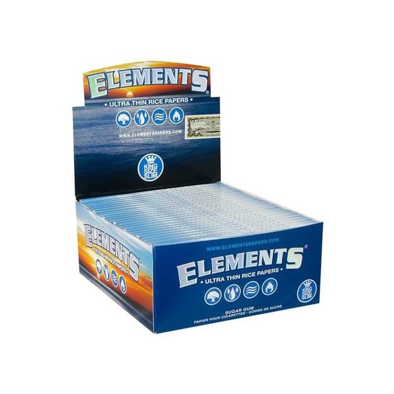 Elements Paper King Size Slim Ultra Thin 50er Box