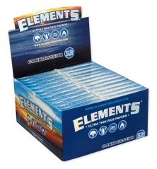 Elements Connoisseur Paper and Tips King Size Slim 24er Box