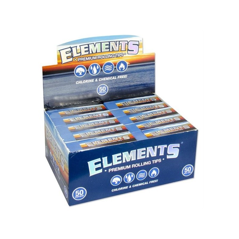 Elements Filtertips perforiert 50er Box