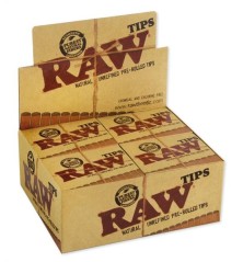 RAW Pre-Rolled Filter Tips - 20er Box