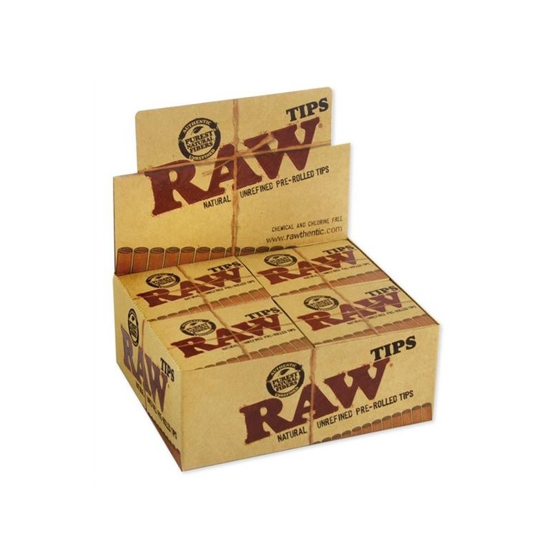 RAW Pre-Rolled Filter Tips - 20er Box