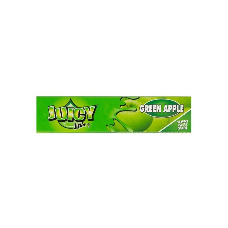 Juicy Jays Paper King Size Slim Green Apple