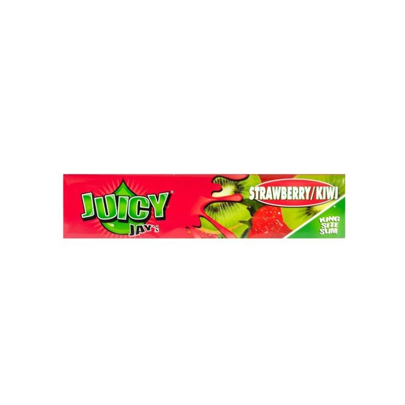 Juicy Jays Paper King Size Slim Strawberry Kiwi