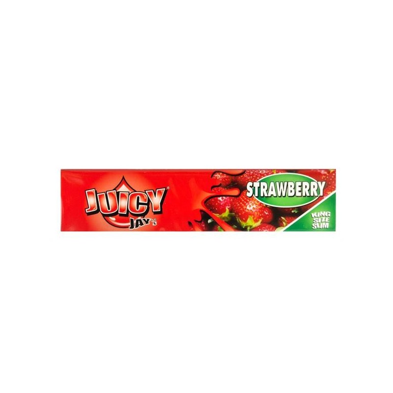 Juicy Jays Paper King Size Slim Strawberry