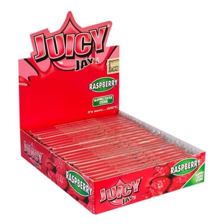 Juicy Jays Paper King Size Slim Rasperry 24er Box