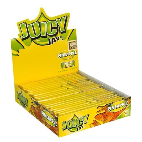 Juicy Jays Paper King Size Slim Pineapple 24er Box