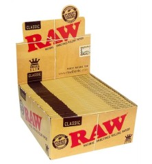 RAW Classic Kingsize Slim Blättchen - 50er Box