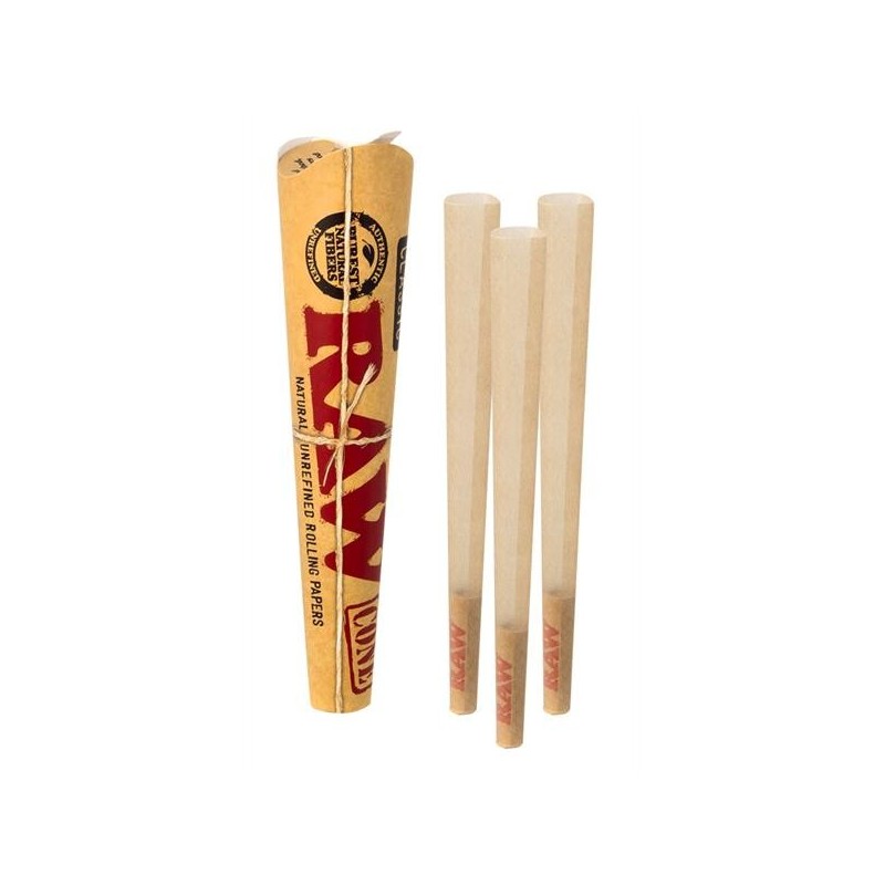 RAW Classic Kingsize Cones - 3er Pack