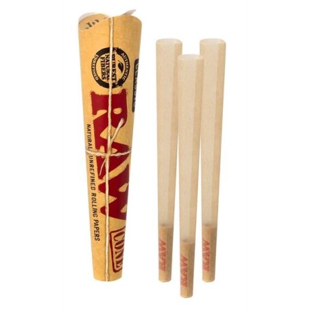 RAW Classic Kingsize Cones - 3er Pack