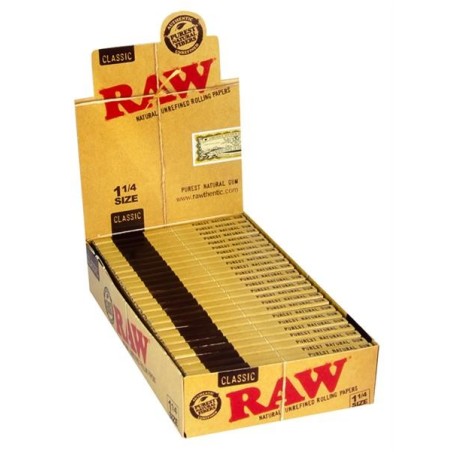 RAW Classic 1¼ Size Blättchen - 24er Box