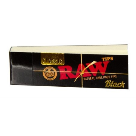 RAW Black Filter Tips - 50er Box