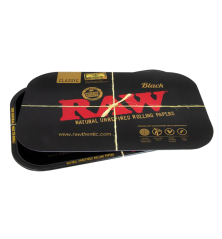 RAW Black Cover for Rolling Tray small