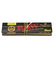 RAW Black Connoisseur King Size Slim Paper and Tips