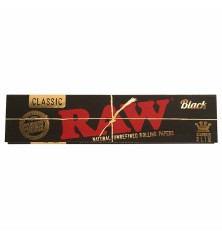 RAW Black Paper King Size Slim - Box of 50