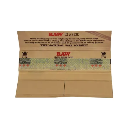 RAW Classic Connoisseur King Size Slim leaf and filter