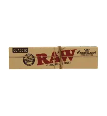 RAW Classic Connoisseur King Size Slim Paper and Tips - Box of 24