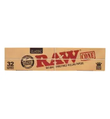 RAW Classic King Size Cones - 32 pack