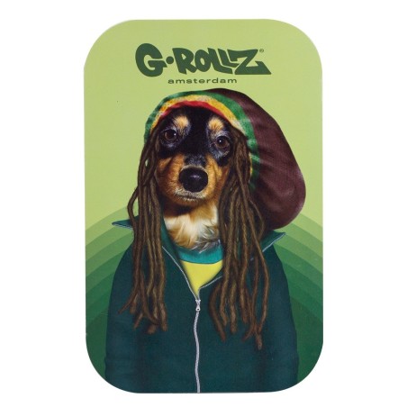 G-Rollz Rolling Tray Magnet Cover "Raggae"