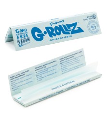 G-Rollz Lightly Dyed Blue Paper King Size Slim - Box of 50