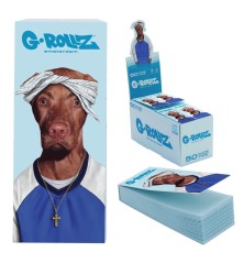 G-Rollz Pets Rock Two Rap Blue Filter Tips - Box of 24