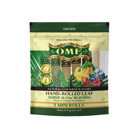 OME Pre-Rolls Palm Leaf Mini Banana Twist 5 Stk