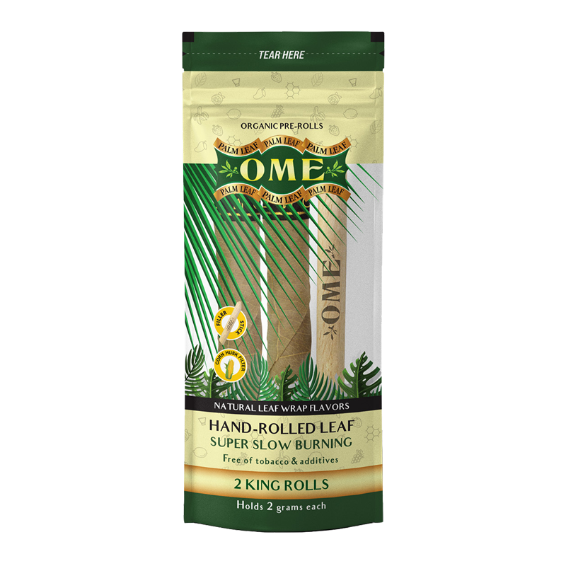 OME Pre-Rolls Palm Leaf King Size Cool Mint 2 pcs.