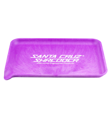 Santa Cruz Rolling Tray Large Purple