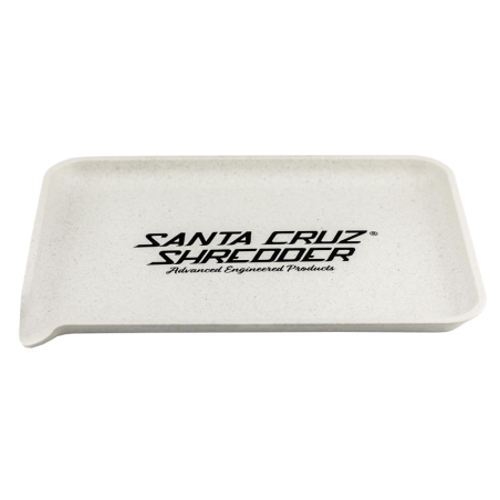 Santa Cruz Rolling Tray Large White