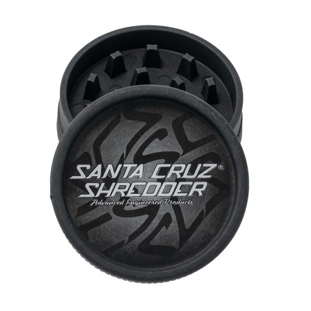 Santa Cruz Hemp Grinder 2-piece Black