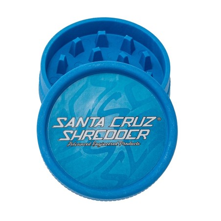 Santa Cruz Hemp Grinder 2-piece blue